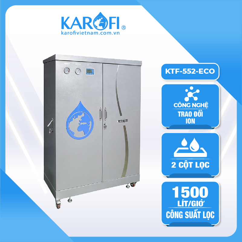 Hệ thống lọc tổng đầu nguồn Karofi KTF-552-ECO