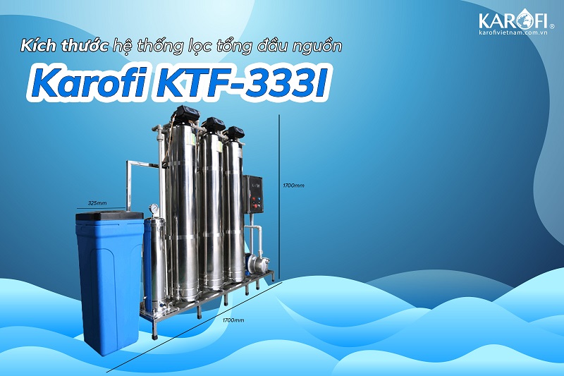 Hệ thống lọc tổng đầu nguồn KTF-333I