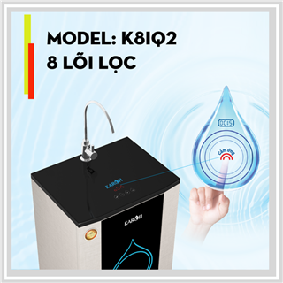 Máy lọc nước thông minh Karofi IRO 2.0 K8IQ-2– 8 cấp, cảm ứng, lõi Nano Silver